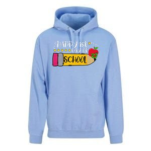 Happy First Day Of School Teachers Students Parents Unisex Surf Hoodie