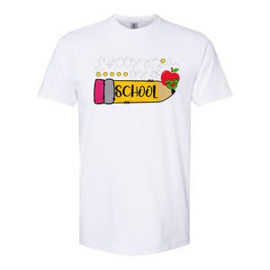 Happy First Day Of School Teachers Students Parents Softstyle CVC T-Shirt