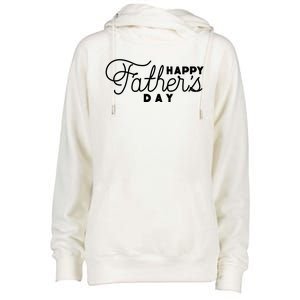 Happy Fathers Day Celebration Gift Womens Funnel Neck Pullover Hood