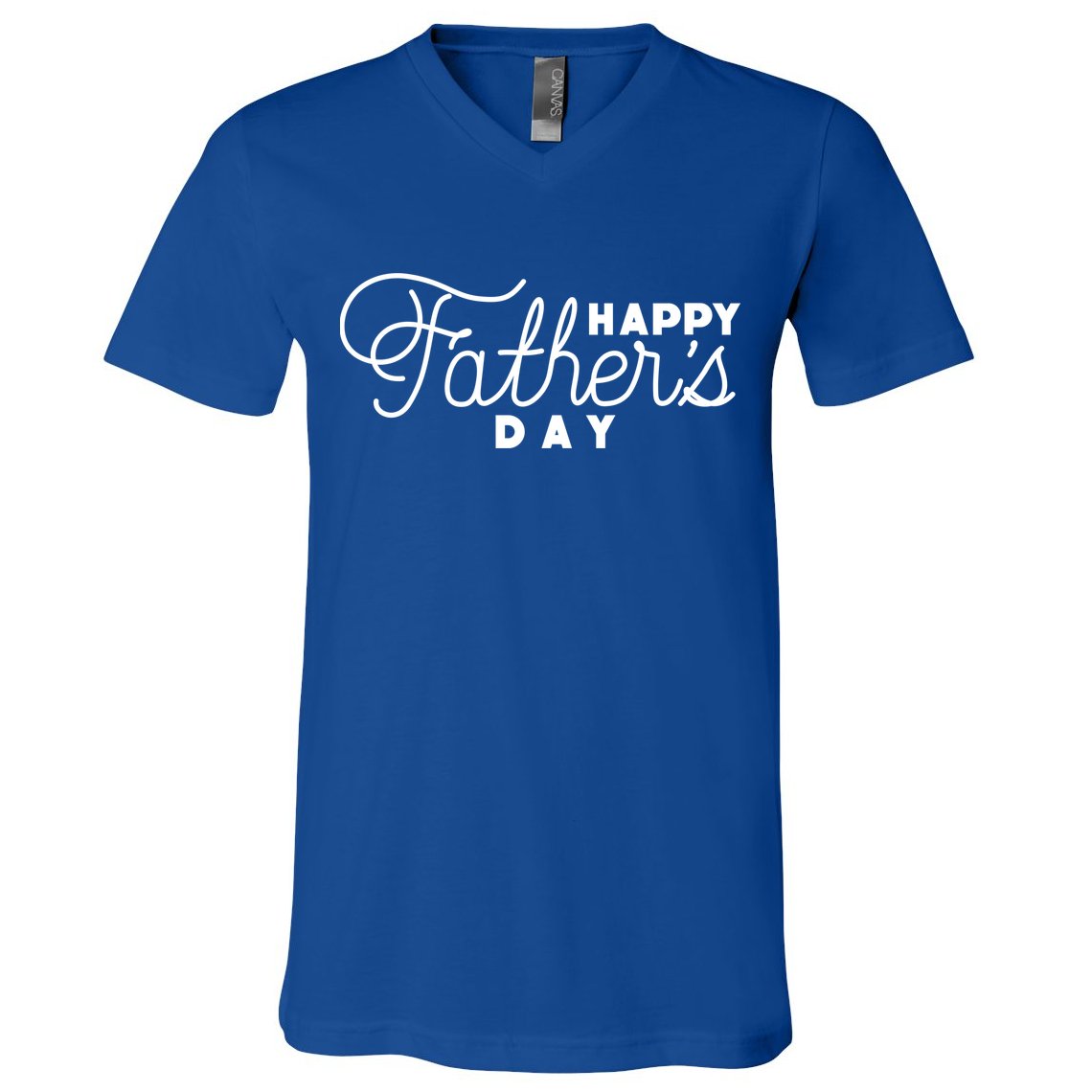 Happy Fathers Day Celebration Gift V-Neck T-Shirt