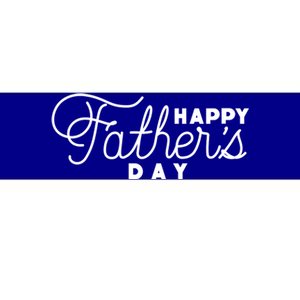 Happy Fathers Day Celebration Gift Bumper Sticker