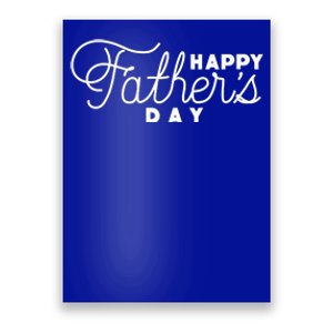 Happy Fathers Day Celebration Gift Poster