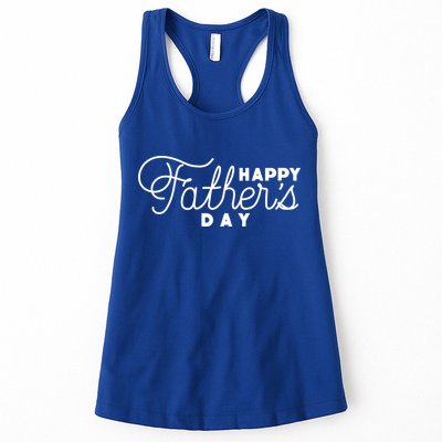Happy Fathers Day Celebration Gift Womens Tank Top