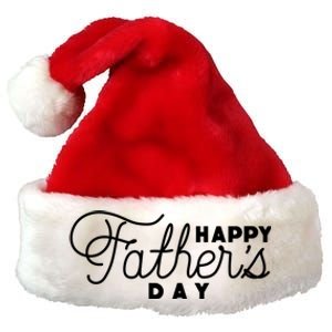 Happy Fathers Day Celebration Gift Premium Christmas Santa Hat