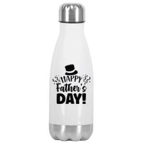 Happy Fathers Day Sayings Dad Daddy Father Papa Stainless Steel Insulated Water Bottle