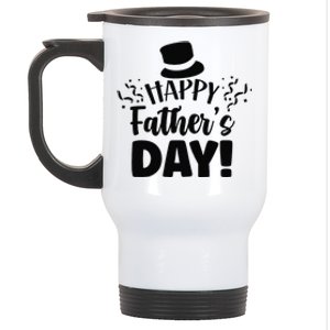 Happy Fathers Day Sayings Dad Daddy Father Papa Stainless Steel Travel Mug