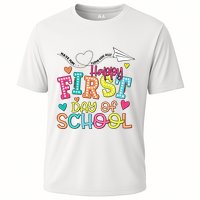 Happy First Day Of School Hello School Performance Shirt