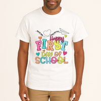 Happy First Day Of School Hello School Tall T-Shirt