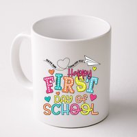 Happy First Day Of School Hello School Mug