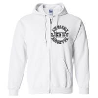 Happy Fathers Day Awesome Like My Daughter Dad Full Zip Hoodie