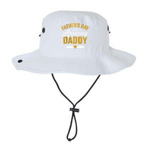 Happy Father's Day For My Amazing Daddy From Son Or Daughter Cool Gift Legacy Cool Fit Booney Bucket Hat