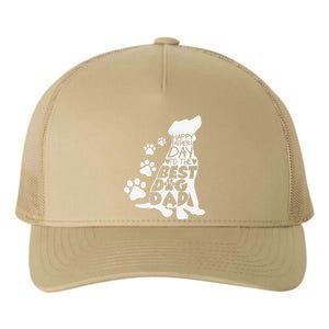 Happy Fathers Day To The Best Dog Dad Dog Lover Dog Owner Yupoong Adult 5-Panel Trucker Hat