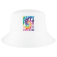 Happy First Day Let's Do This Back To School Rainbow Cool Comfort Performance Bucket Hat