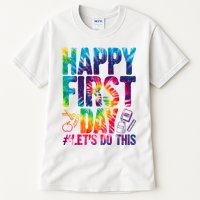 Happy First Day Let's Do This Back To School Rainbow Tall T-Shirt