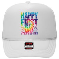 Happy First Day Let's Do This Back To School Rainbow Hat
