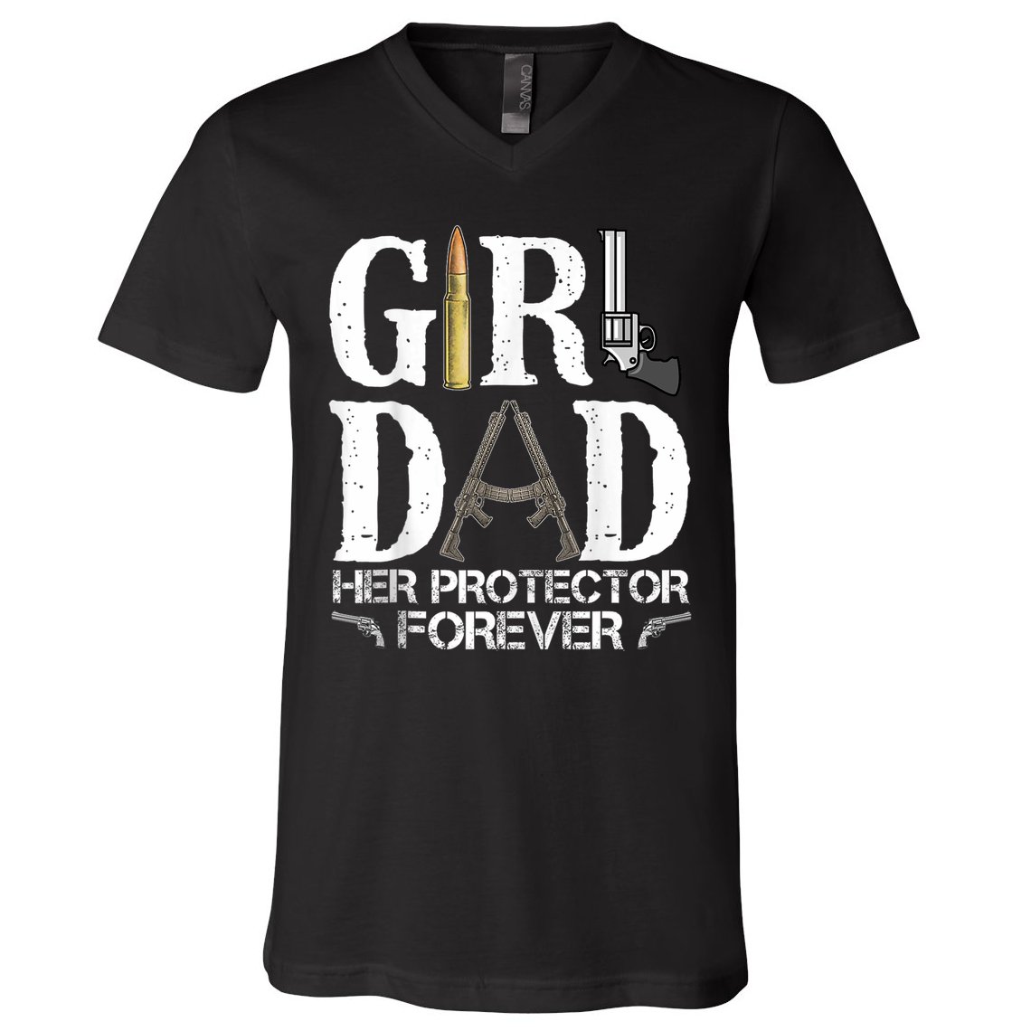 Happy Father’s Day Best Papa Gifts Love Ideas V-Neck T-Shirt