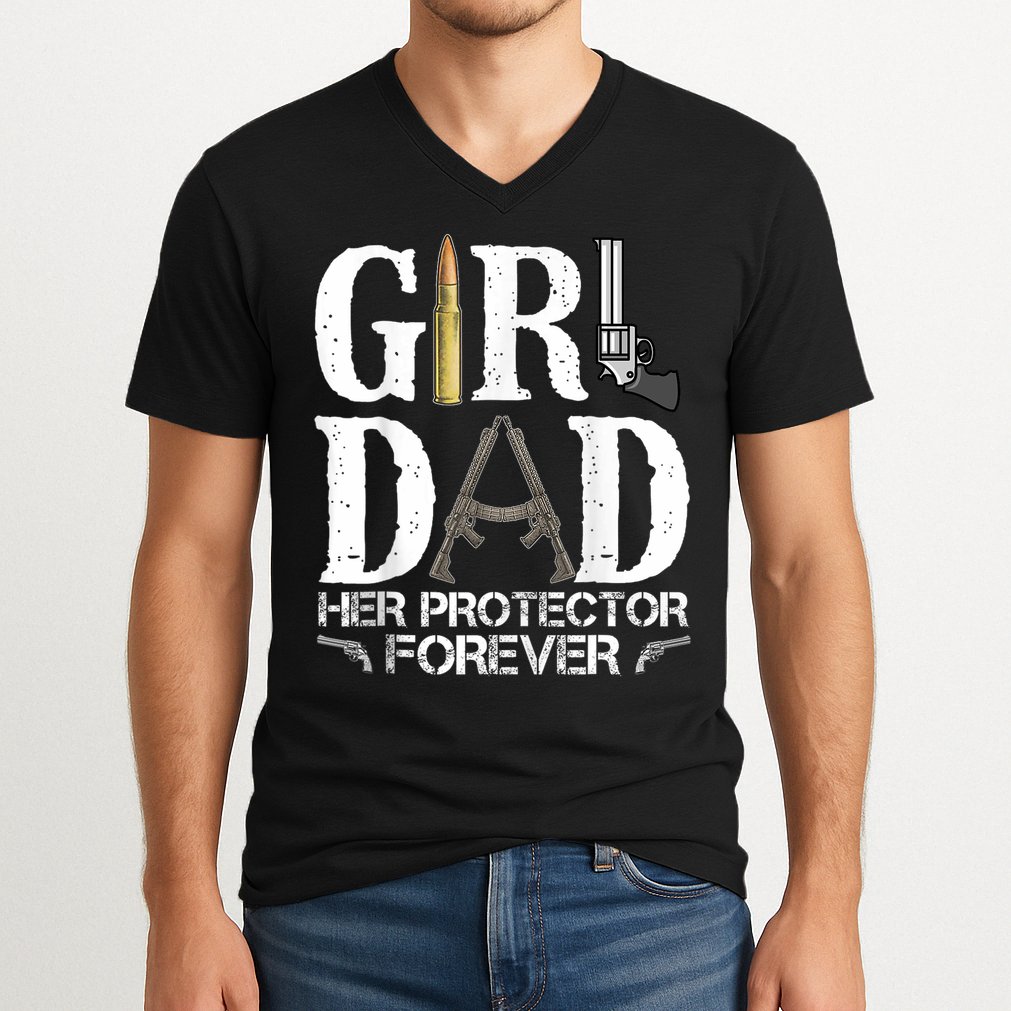 Happy Father’s Day Best Papa Gifts Love Ideas V-Neck T-Shirt