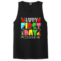 Happy First Day Lets Do This Welcome Back To School Funny PosiCharge Competitor Tank