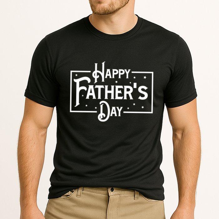 Happy Father's Day Star Gift For Dad Performance Shirt