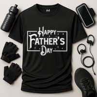Happy Father's Day Star Gift For Dad Performance Shirt