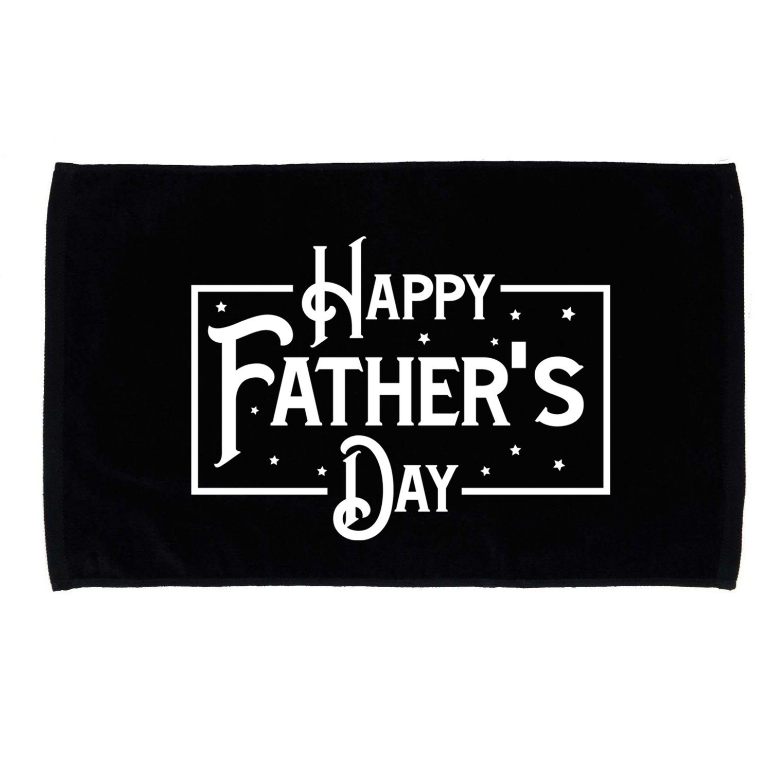 Happy Father's Day Star Gift For Dad Microfiber Hand Towel