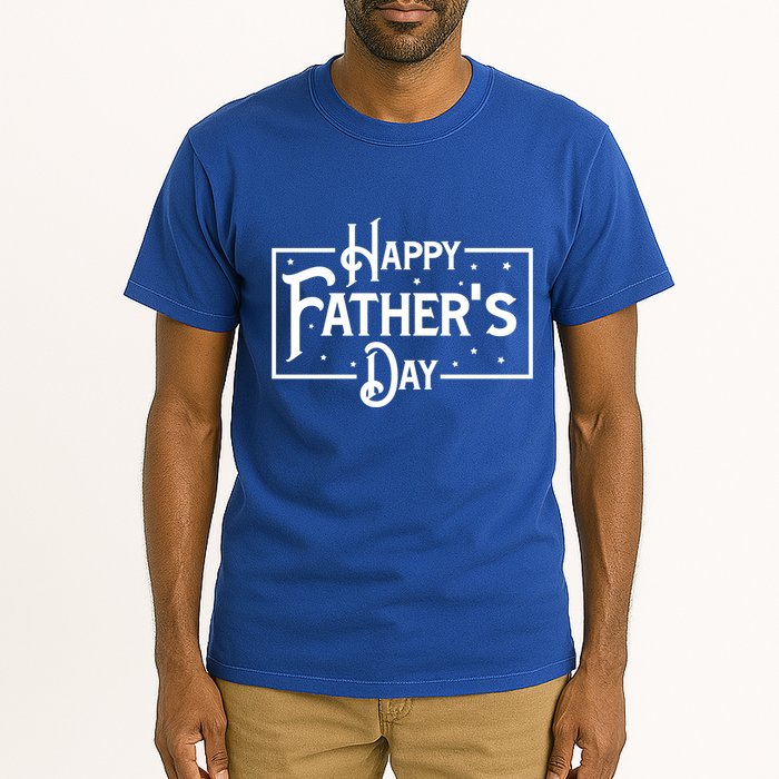 Happy Father's Day Star Gift For Dad Tall T-Shirt
