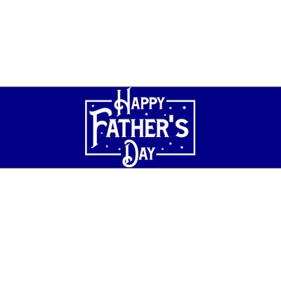 Happy Father's Day Star Gift For Dad Bumper Sticker