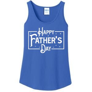 Happy Father's Day Star Gift For Dad Ladies Essential Tank