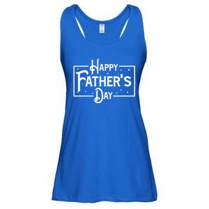 Happy Father's Day Star Gift For Dad Ladies Essential Flowy Tank