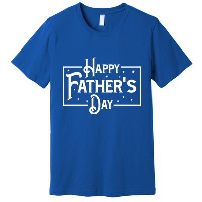 Happy Father's Day Star Gift For Dad Premium T-Shirt