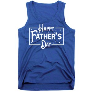 Happy Father's Day Star Gift For Dad Tank Top