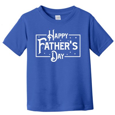 Happy Father's Day Star Gift For Dad Toddler T-Shirt