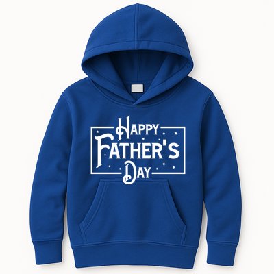 Happy Father's Day Star Gift For Dad Kids Hoodie