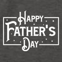 Happy Father's Day Star Gift For Dad Vector Backpack