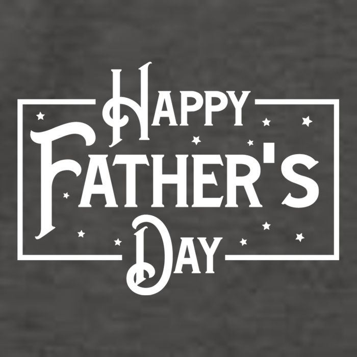 Happy Father's Day Star Gift For Dad Vector Backpack