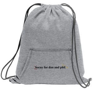 Horny For Dan And Phil Sweatshirt Cinch Pack Bag