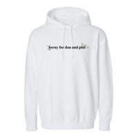 Horny For Dan And Phil Garment-Dyed Fleece Hoodie