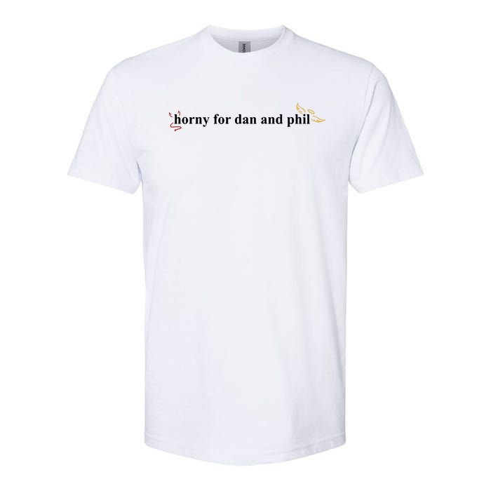 Horny For Dan And Phil Softstyle CVC T-Shirt