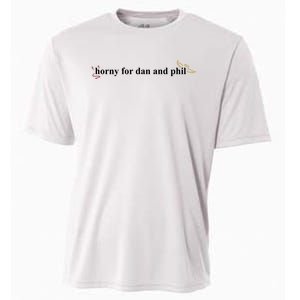 Horny For Dan And Phil Cooling Performance Crew T-Shirt