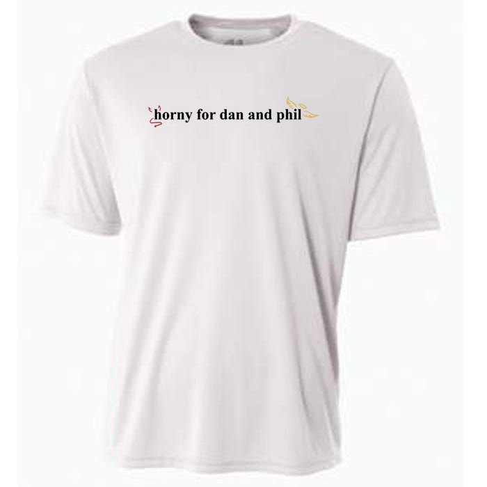 Horny For Dan And Phil Cooling Performance Crew T-Shirt