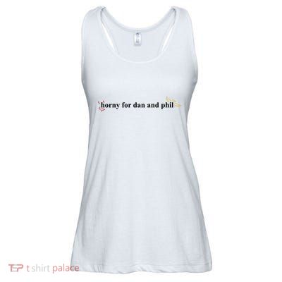 Horny For Dan And Phil Ladies Essential Flowy Tank