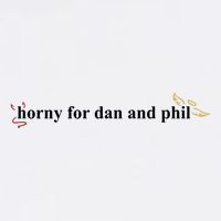Horny For Dan And Phil Flat Bill Trucker Hat