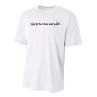 Horny For Dan And Phil Performance Sprint T-Shirt