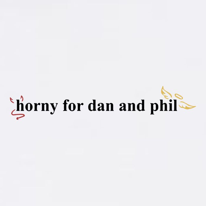 Horny For Dan And Phil Golf Towel