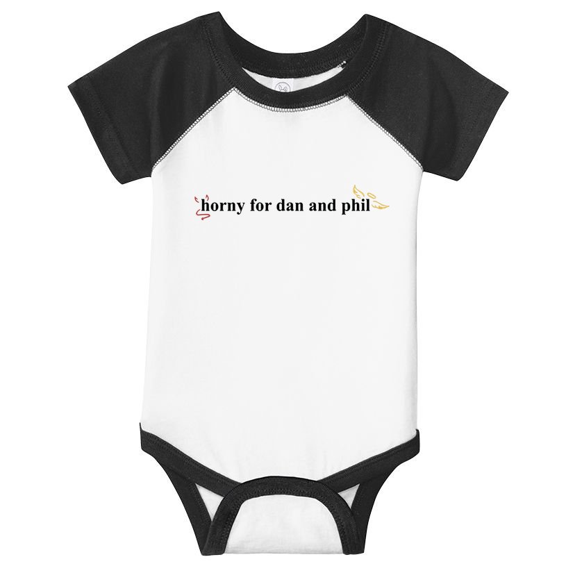 Horny For Dan And Phil Infant Baby Jersey Bodysuit