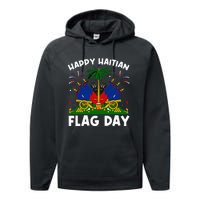 Haitian Flag Day Performance Fleece Hoodie