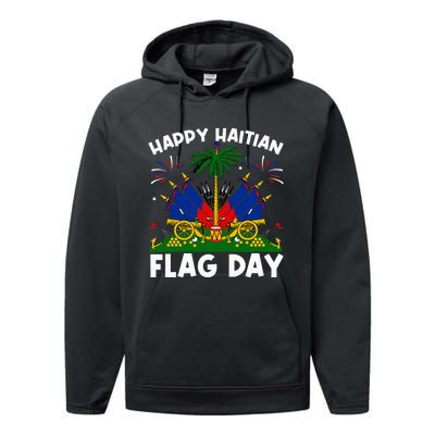 Haitian Flag Day Performance Fleece Hoodie