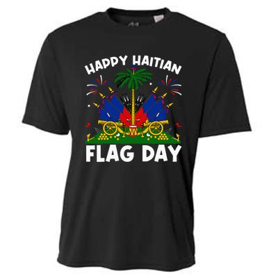 Haitian Flag Day Cooling Performance Crew T-Shirt