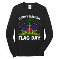 Haitian Flag Day Tall Long Sleeve T-Shirt