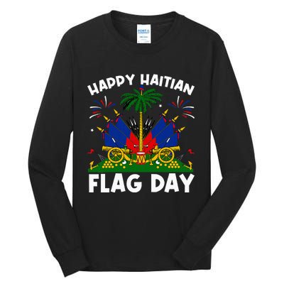 Haitian Flag Day Tall Long Sleeve T-Shirt